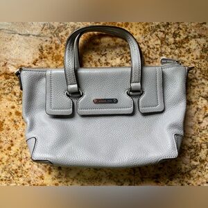 Michael Kohl’s Gray Leather Handbag